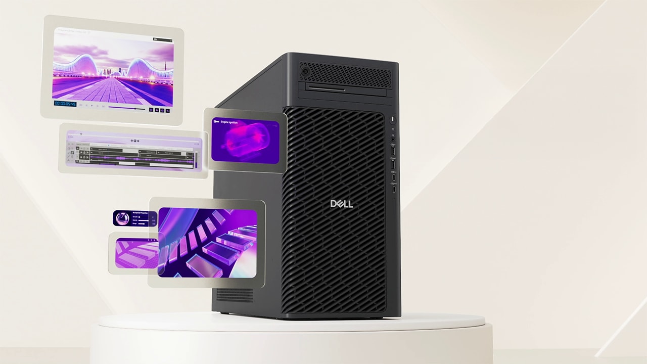 Vidéo du site de Dell Pro Max tour&nbsp;T2