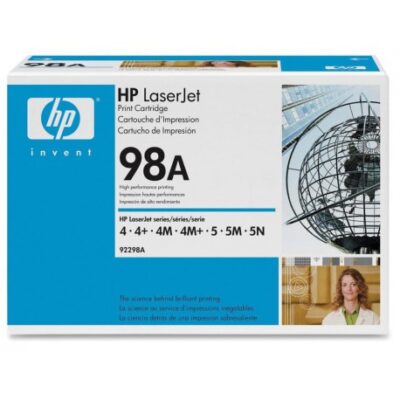 Cartouche d'impression noire HP LaserJet 98A (92298A)