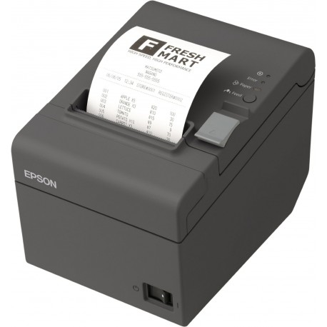 Imprimante thermique de tickets PDV Epson TM-T20II (002) avec USB + Serial,  PS, EDG, EU (C31CD52002) - EVO TRADING