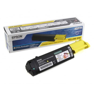 Toner Epson Jaune AL C1100-CX11 Capacite standard (C13S050191)