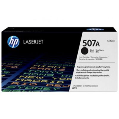 Cartouche d'encre Noire HP LaserJet 507A (CE400A)