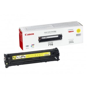 Cartouche de toner Canon 716 Jaune (1977B002AA)