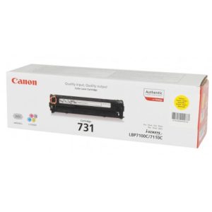 Cartouche toner Canon 731 Jaune (6269B002AA)
