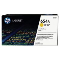 Cartouche de toner Jaune d'origine HP LaserJet 654A (CF332A)