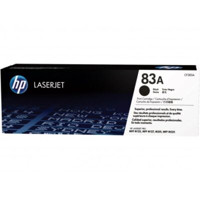 Cartouche de toner LaserJet HP 83A, Noir (CF283A)