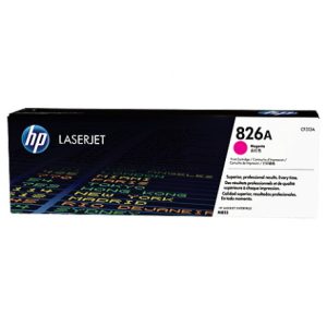 Cartouche de toner Magenta d'origine HP LaserJet 826A (CF313A)