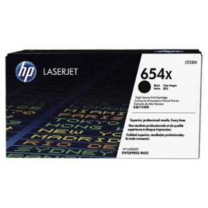 Cartouche de toner Noir Authentique grande capacité HP LaserJet 654X (CF330X)