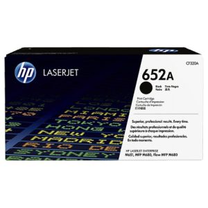 Cartouche de toner Noir Authentique HP LaserJet 652A (CF320A)