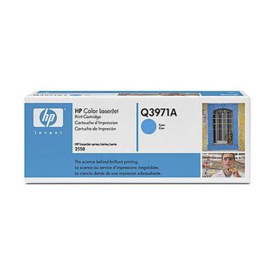 Cartouche d'encre Cyan HP LaserJet 123A (Q3971A)