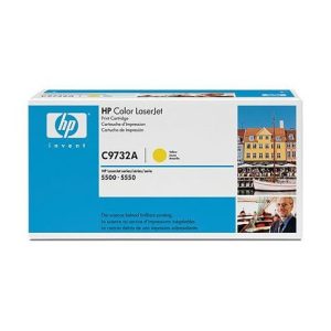 Cartouche d'encre Jaune HP LaserJet 645A (C9732A)