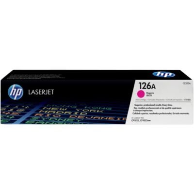 Cartouche d'encre Magenta HP LaserJet 126A (CE313A)