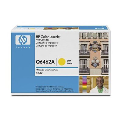 Cartouche d'impression Jaune HP Color LaserJet (Q6462A)
