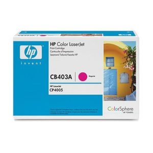 Cartouche d'impression Magenta pour HP Color LaserJet (CB403A)