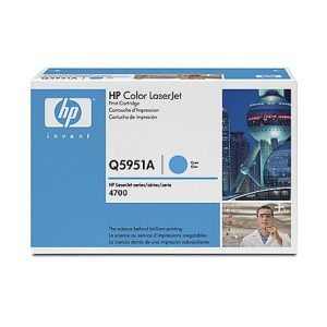 Cartouche d’impression Cyan HP Color LaserJet (Q5951A)