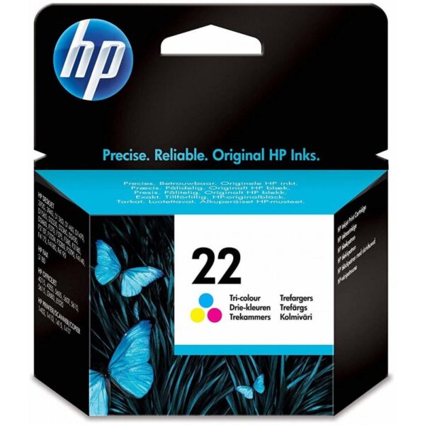 HP 22 trois couleurs - Cartouche d'encre HP d'origine (C9352AE)