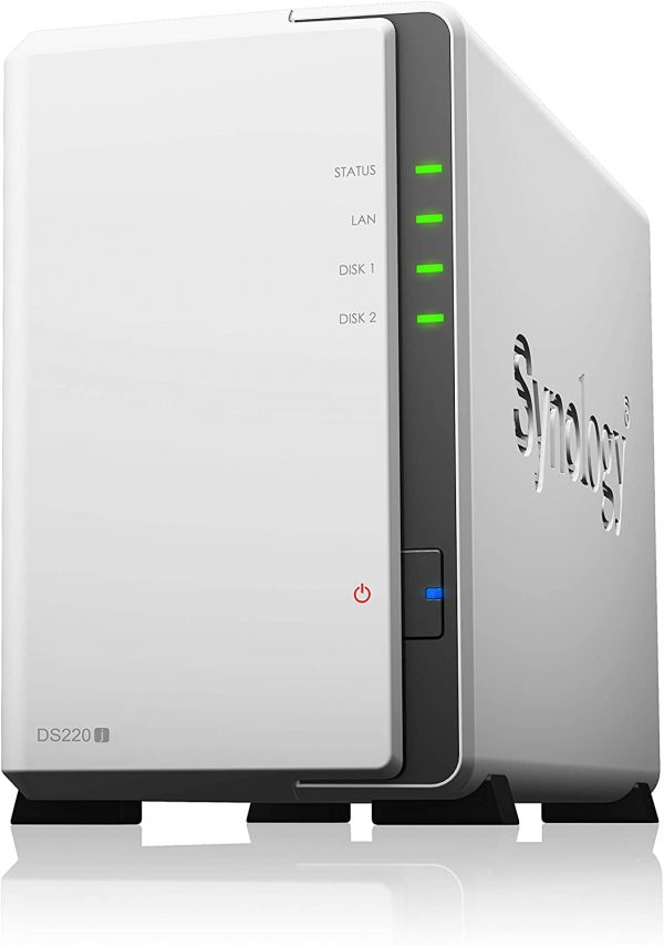 Synology 2 bay NAS DiskStation DS220j (Diskless)