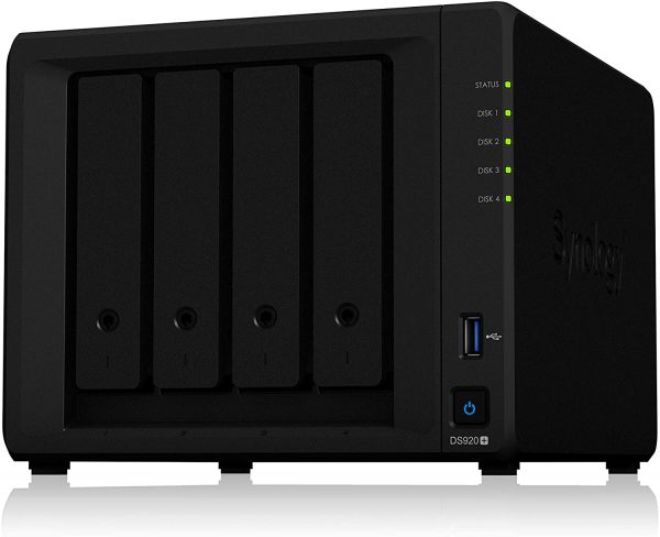 Synology 4 bay NAS DiskStation DS920+ (Diskless)