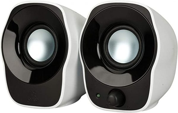 Haut-Parleur Logitech Stereo Z 120 USB Blanc (5099206028074)