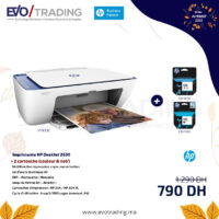 Imprimante Multifonction HP DeskJet 2630 (V1N03C) + 2 cartouches noire & couleurs