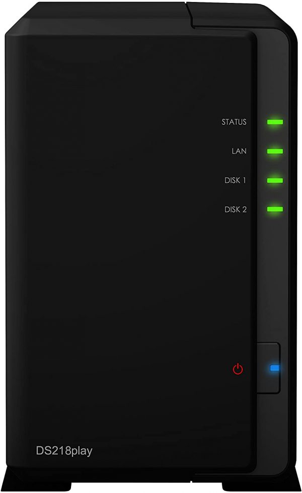 Synology 2 bay NAS Disk Station (DS218PLAY)