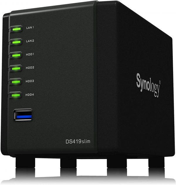 Synology 4 bay 2.5" NAS DS419SLIM