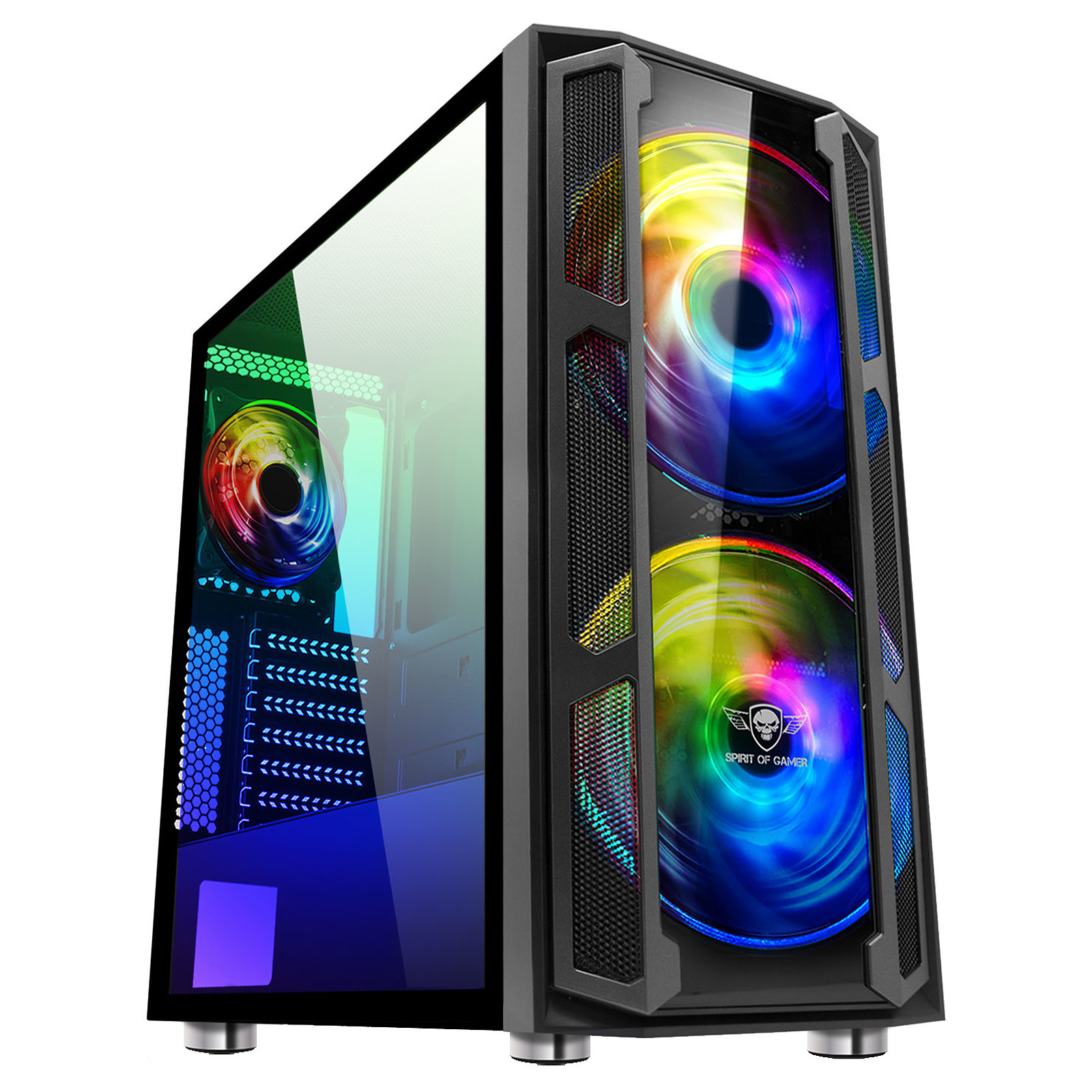 PC Gaming Ghost-Five AMD Ryzen 3900X 16Gb 480Go SSD 2To EVO TRADING