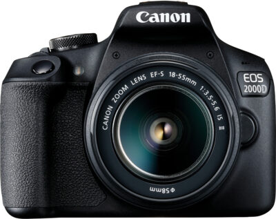 Reflex Canon EOS 2000D + Objectif EF-S 18-55mm IS II (2728C003AA)