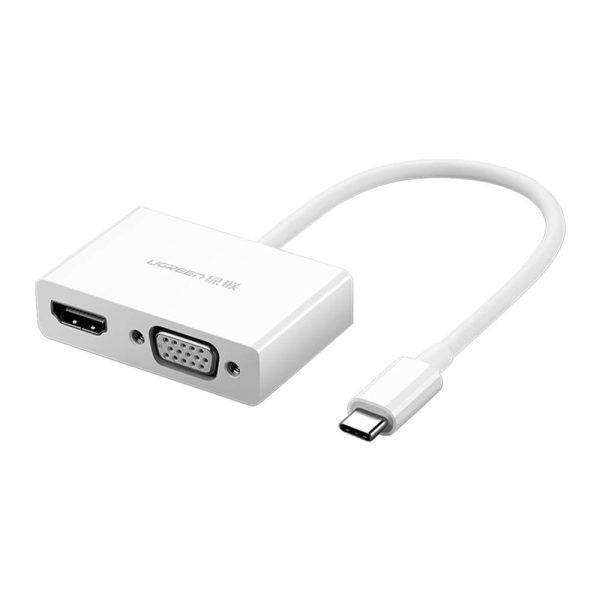 Ugreen Convertisseur USB-C to HDMI/VGA (30843)