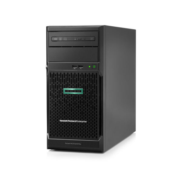 Serveur HPE ProLiant ML30 Gen10 Plus E-2124 2.8 GHz, 4 cœurs monoprocesseur 16 Go-U, 4 disques, alimentation 350 W (P44718-421) – Image 2