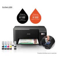 Epson EcoTank L3250 Imprimante multifonction à réservoirs rechargeables (C11CJ67408)
