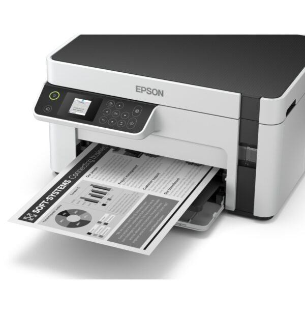 Epson EcoTank M2120 Imprimante multifonction monochrome à réservoirs rechargeables (C11CJ18403) – Image 11