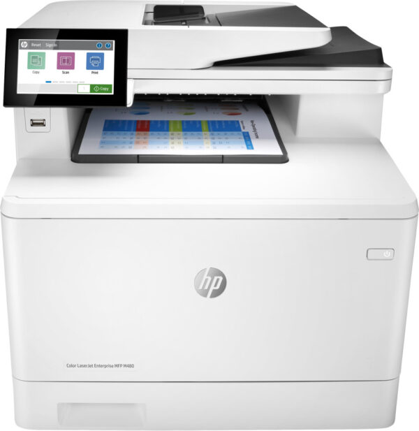 Imprimante Multifonction Laser Couleur HP LaserJet Enterprise MFP M480f (3QA55A)