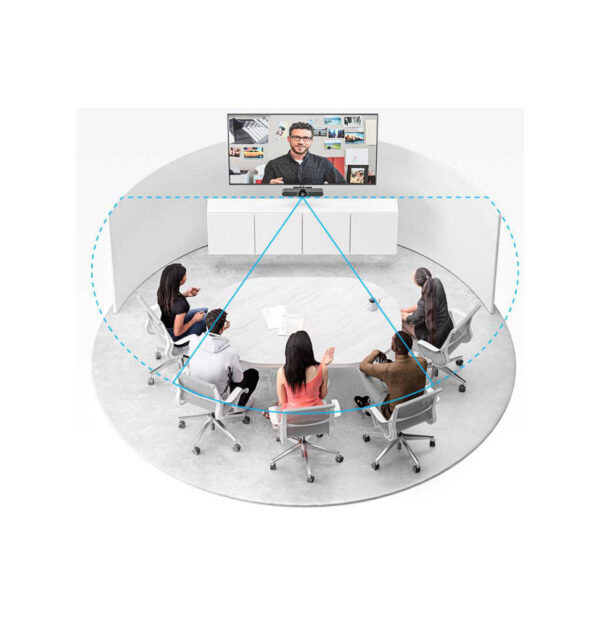 ConferenceCam Tout-en-un Logitech MeetUp pour petites salles de conférence (960-001102) – Image 7