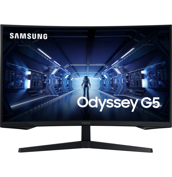 Écran gaming incurvé 27" Samsung Odyssey G5 (LC27G55TQBUXEN)