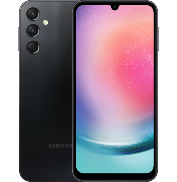 Samsung Galaxy A24 - 128 Go (Dual Sim)  Black (SM-A245FZKVMWD)