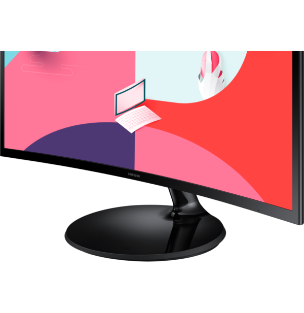 Écran incurvé 27" Samsung Essential Curved Monitor S3 (LS27C360EAMXZN) – Image 7