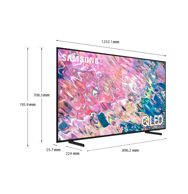 Téléviseur Samsung Q60B smart TV QLED UHD 4K 50" (QA50Q60CAUXMV) – Image 4