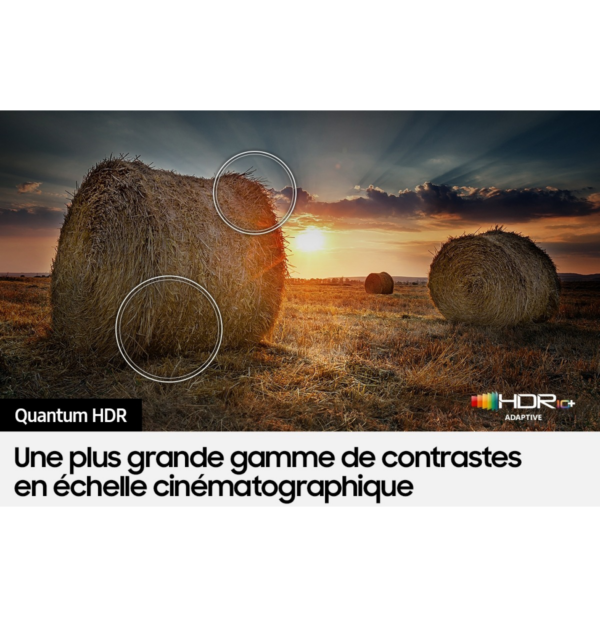 Téléviseur Samsung Q60B smart TV QLED UHD 4K 50" (QA50Q60CAUXMV) – Image 6