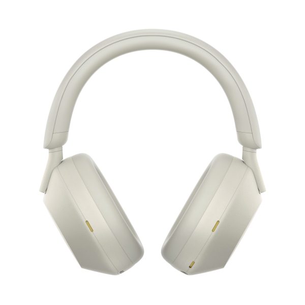 Sony WH-1000XM5 Wireless Over-Ear Noise Cancelling Headphones - Silver (WH1000XM5/SME) – Image 3