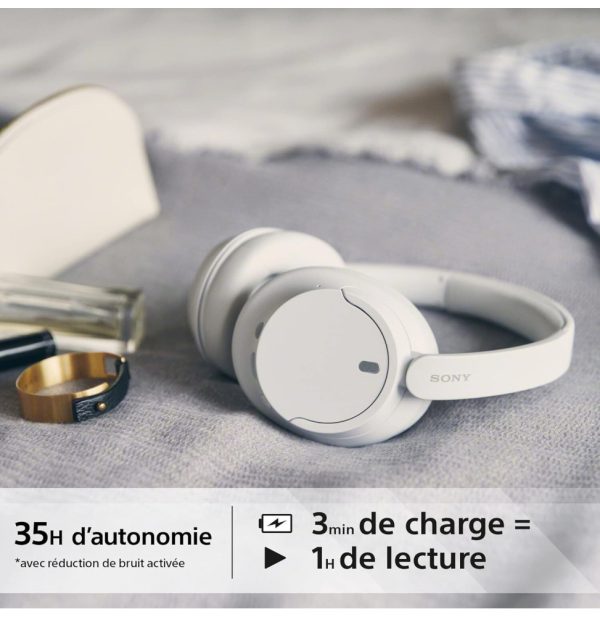 Casque sans Fil Sony ‎Circum-Auriculaire WH-CH720N ( WH-CH720N/WCE ) – Image 2