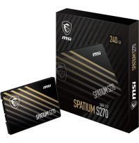 Disque Dur interne SSD MSI Spatium S270 SATA 2.5” 240GB (S78-440N070-P83)