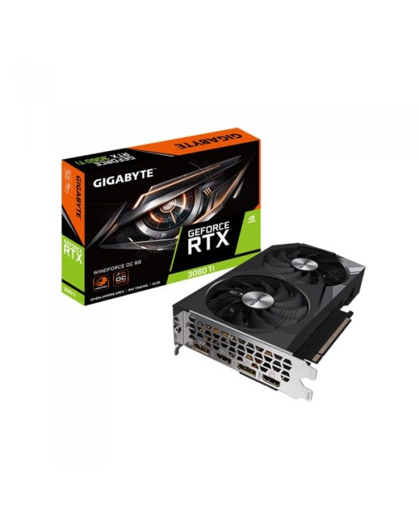 Gigabyte RTX 3060 Ti WINDFORCE OC  (GV-N3060TiWF2OC-8GD)