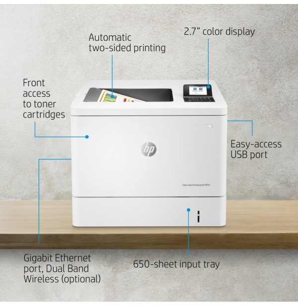 Imprimante Laser Couleur HP LaserJet Enterprise M554dn (7ZU81A) – Image 5