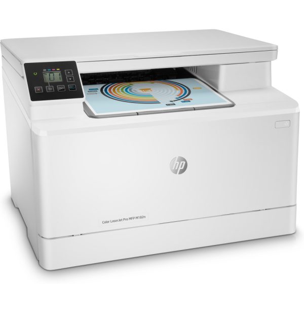 Imprimante Multifonction Laser Couleur HP LaserJet Pro M182n (7KW54A) – Image 2