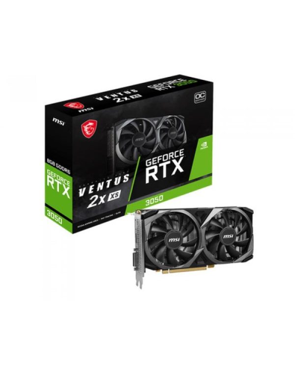 MSI RTX 3050 VENTUS 2X XS 8 Go OC GDDR6 (4711377084796)