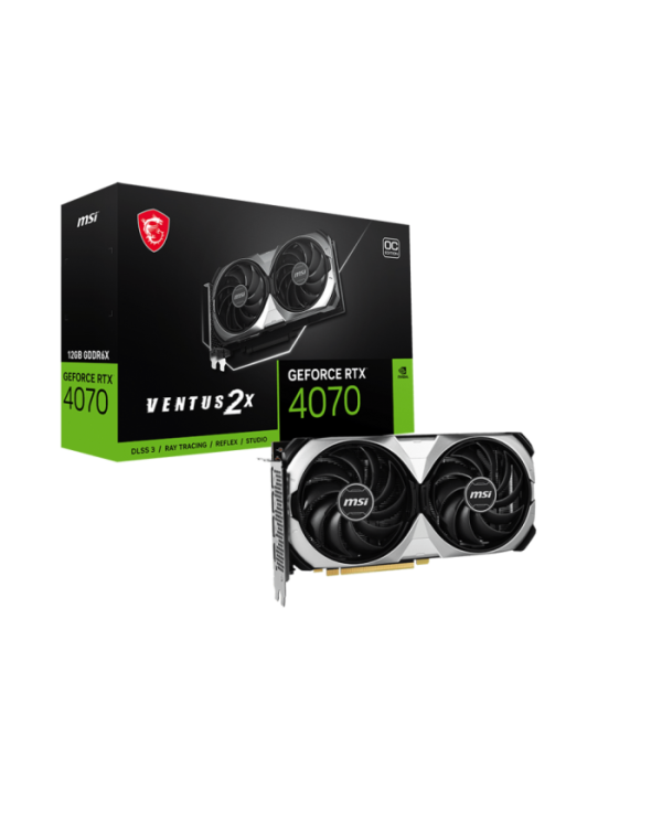 MSI RTX 4070 VENTUS 2X 12G OC (4711377087827)