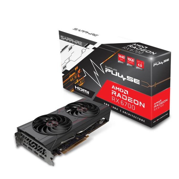 Saphire Pulse Radeon RX 6700 Gaming OC 10GB GDDR6 (11321-02-20G)