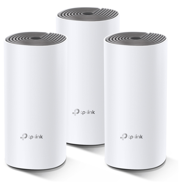 Système WiFi Mesh TP-Link Deco E4 AC1200 pour toute la maison 3 packs (DECOE4_3-PACK)