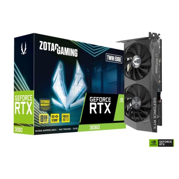 ZOTAC GAMING GeForce RTX 3060 8GB Twin Edge (ZT-A30630E-10M)