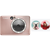 Appareil photo couleur instantané Canon Zoemini S2, Rose doré (4519C006AA)